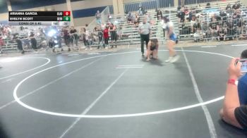 130 lbs Consi Of 8 #2 - Arianna Garcia, Gladiator WC vs Evelyn Scott, Deer Park