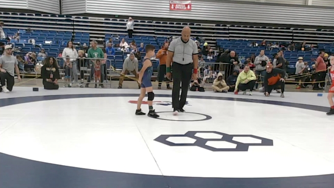 62 lbs Cons. Semis - Sebastian Cooper, Rabbit Wrestling Club vs Noah ...