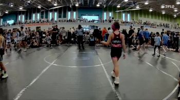 72 lbs Round 3 (10 Team) - Cameron Leh, Buxton vs Charliegh Richardson, Roundtree WA