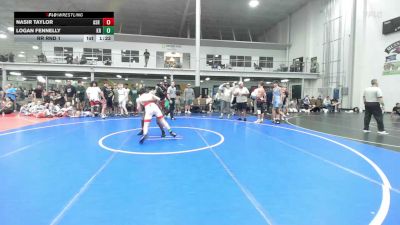 115 lbs Rr Rnd 1 - Nasir Taylor, ASR - HSC vs Logan Fennelly, Kraken Blue - HSC
