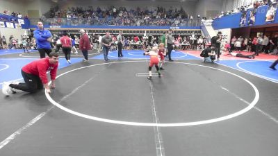 58 lbs Semifinal - Koston Baxter, Claremore Wrestling Club vs Samuel Remington, Jenks Trojan Wrestling Club