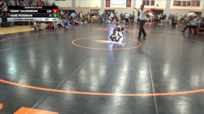 78 lbs Champ. Round 1 - Henry Kaldenberg, Iowa City Mat Pac vs Kane Peterson, Team Bosco