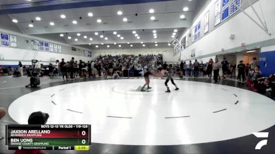 77 lbs Round 2 - Vayda Chavez, Gold Rush Wrestling vs Liam Roman, LAWC