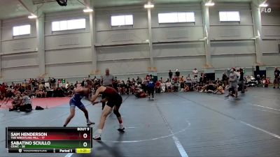 120 lbs Round 3 (8 Team) - Sam Henderson, The Wrestling Mill vs Sabatino Sciullo, CRWC