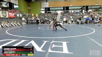 175 lbs Quarterfinals (8 Team) - Jude Randall, EDMOND NORTH vs Junior Youmbi, DEER CREEK (ED)