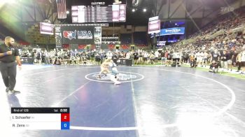 126 lbs Rnd Of 128 - Isaiah Schaefer, Indiana vs Rayden Zens, South Dakota