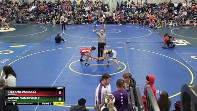 138 lbs Cons. Round 3 - Stefano Passucci, Iroquois vs Jaxson VanArsdale, Falconer