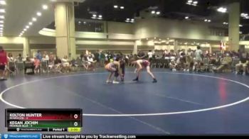 120 lbs Placement (16 Team) - Kolton Hunter, Rosewood vs Kegan Jochim, Franklin Blue