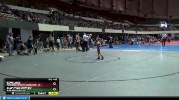 40 lbs Semifinal - Levi Luke, Poquoson Athletic Association vs Maclynn Motley, Flex Wrestling