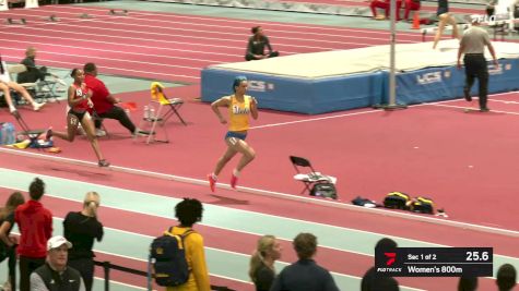 Women's 800m, Finals 1