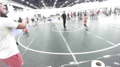 57 lbs 2nd Place - Kaine Mercurio, No Team vs Nico Lopez, Black Fox Wrestling Academy