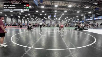 126 lbs Rr Rnd 1 - Joshua Medina, Knights Wrestling Club-Red vs Max Alexander, Evil Empire Red
