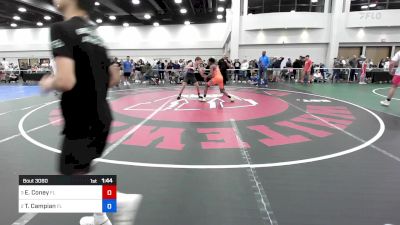 125 lbs 1/2 Final - Ericson EJ Coney, Fl vs Tomas Campian, Fl