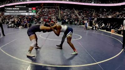 152 lbs Quarterfinal - Stephanie Diaz Mendoza, Riverside vs Jymeia Nobles, Goldsboro