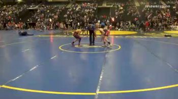 100 lbs Consolation - Noah Duros, Nebraska Wrestling Academy vs Duke Martinez, Elevated Wrestling