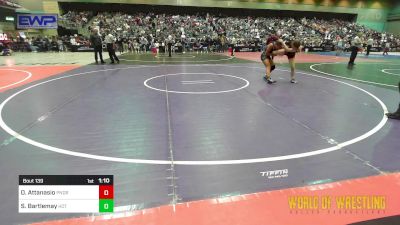 106 lbs Semifinal - Ollie Attanasio, Pounders WC vs Solé Bartlemay, Hot Shots Wrestling