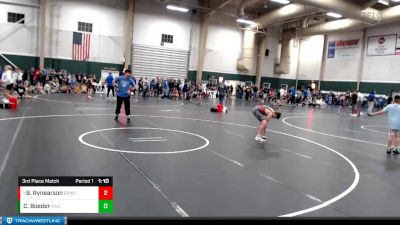 129-140 lbs 3rd Place Match - Breken Rynearson, Broken Bow Wrestling Club vs Chaz Boeder, Aurora Wrestling Club