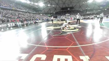 Girls 1B/2B/1A 105 Cons. Round 3 - Ninel Barajas, Royal (Girls) vs Kiera O`Reilly, Blaine (Girls)