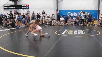 40 kg 7th Place - Emy Rice, Okie Girls - W vs Nadia Croteau, PA West Yellow - W