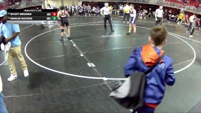 120 lbs Cons. Round 4 - Waklin Watson, Norris Wrestling Club vs Wyatt Meunier, Amherst Wrestling Club