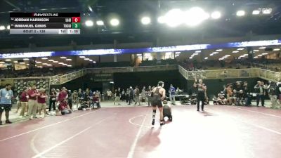 138 lbs Champ. Round 1 - Immanuel Gibbs, Tocoi Creek vs Jordan Harrison, Lake Gibson