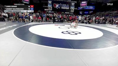 165 lbs Cons. Quarters - Chris Dennis, PA vs Arment Waltenbaugh, PA