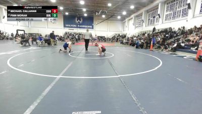 165 lbs Round Of 32 - Michael Callahan, Conard vs Finn Moran, Bunnell
