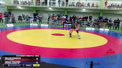 65kg Quarterfinal - Taylor Engelen, Jr Marauders vs Megan Walters, Cochrane Cowboys WC