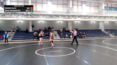 135 lbs Round 3 - Sofia Hoegemeyer, Millard West vs Morgan Hills, Colby HS