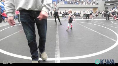 40 lbs Rr Rnd 2 - Kolsen Ashley, Blackwell Wrestling Club vs Trapper McDaugale, Blue Devil Wrestling