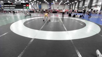 106 lbs Rr Rnd 1 - Westin Pollock, Faith & Fellowship Wrestling Club vs Adrian Torres, Blue Wave