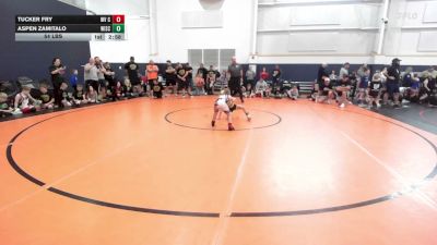 54 lbs Semifinal - Tucker Fry, WV Cryptids - YTH vs Aspen Zamitalo, Wisco Boyz - YTH