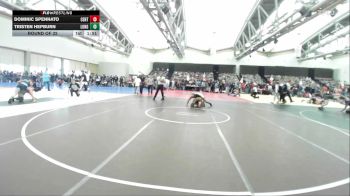 134-H lbs Round Of 32 - Dominic Spennato, Centurion vs Tristen Hepburn, Long Branch High School