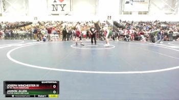 210 lbs Quarterfinal - Joseph Winchester Iv, BH-BL Youth Wrestling vs Jaxson Allen, Fulton Wrestling Club