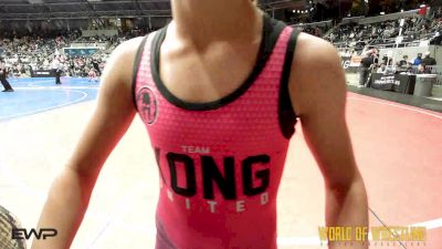 60 lbs Round Of 16 - Charlee Lane, Siouxland Wrestling Academy vs Madison Vigil, Black Fox Academy