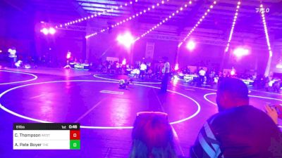 61 lbs Consi Of 4 - Colt Thompson, Western Nebraska Elite vs Ashton Pate Boyer, The Clique