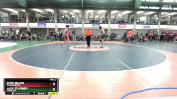 124-136 lbs Cons. Round 1 - Enzo Basso, Thunderbirds vs Alex Schriner, Sherrard