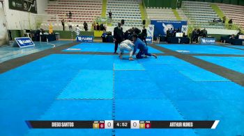 ARTHUR NUNES vs DIEGO SANTOS 2026 FJJ Rio - Serrano