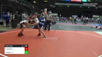 90 lbs Semifinal - Hayden Schmit, David City Wrestling Club vs Ian Hardy, Mwc