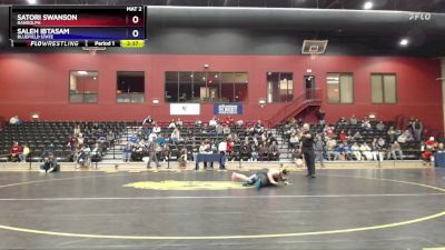 138 lbs Cons. Round 1 - Satori Swanson, Randolph vs Saleh Ibtasam, Bluefield State