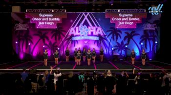 Supreme Cheer and Tumble - Teal Reign [2024 L2 Senior - D2 2] 2024 Aloha Grand Nationals