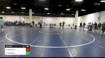 120 lbs Round Of 32 - Nathan Desmond, PA vs Gavin Jendreas, IN