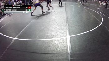 125 lbs Champ. Round 1 - Carter Hanes, Seward Wrestling Club vs Greyson Phillipps, The Best Wrestler