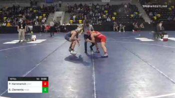 197 lbs Prelims - Peyton Hammerich, Central College vs Spencer Clements, Messiah University