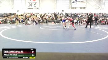 85 lbs Cons. Round 4 - Chase Vicente, Long Beach Gladiators Wrestling vs Taurean Nicholas Jr, Long Beach Gladiators Wrestling