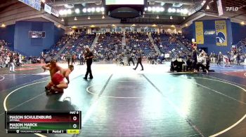 215 lbs Cons. Round 4 - Mason Marck, Bergen Catholic vs Mason Schulenburg, Smyrna