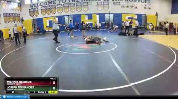 145 lbs Semifinal - Michael Bledsoe, Colquitt County vs Joseph Fernandez, Osceola (Kissimmee)