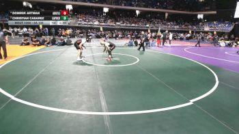 5A 132 lbs Semifinal - Dominik Artman, Argyle vs Christian Casarez, Amarillo Caprock