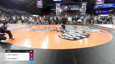 113 lbs Rnd Of 128 - Jorge De La Rosa, OR vs Ryker Schingeck, WI