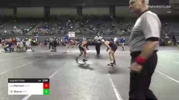 133 lbs Quarterfinal - Joseph Mecham, Western Wyoming vs Dalen Moore, Northeast Oklahoma A&M